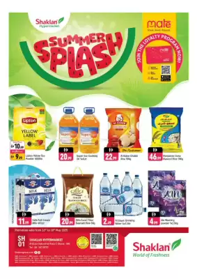 Shaklan catalogue (valid until 18-05)