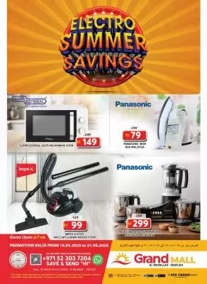 Grand Hyper Market catalogue (valid until 21-05)