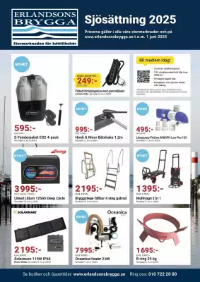 Erlandsons Brygga reklamblad