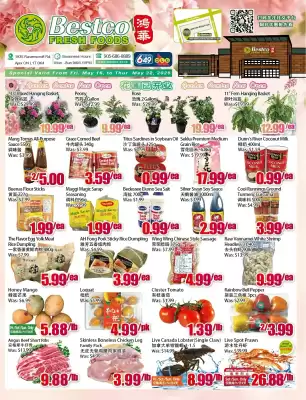 Bestco Food Mart flyer (valid until 21-05)