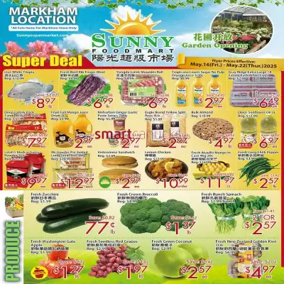 Sunny Food Mart flyer (valid until 21-05)