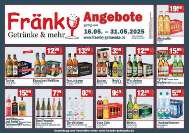 Fränky Getränke Prospekt Seite 1