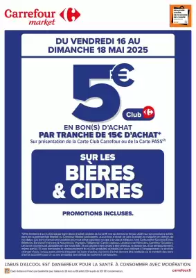 Catalogue Carrefour Market (valable jusqu'au 18-05)