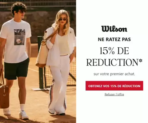 Catalogue Wilson (valable jusqu'au 31-05)