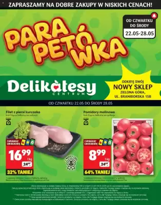Delikatesy Centrum gazetka (ważność do 28-05)