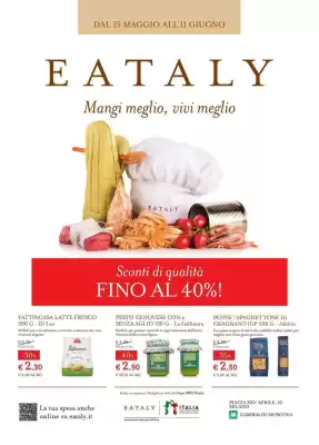 Volantino Eataly (valido fino al 11-06)