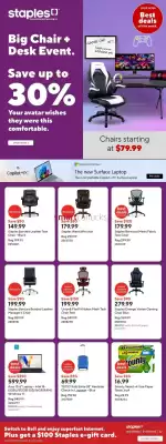Staples flyer (valid until 22-05)