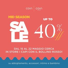 Volantino Coin settimana 20 Pagina 1