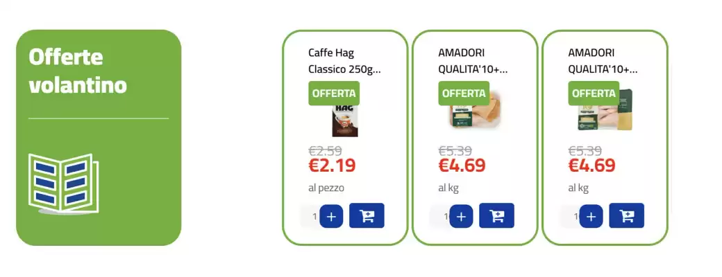 Volantino Supermercati Evviva (valido fino al 25-05)