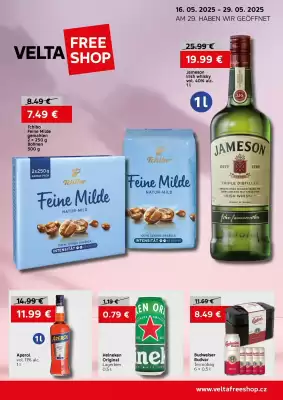 VELTA Free Shop Prospekt (gültig bis 29-05)