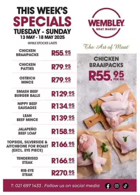 The Wembley Meat Market catalogue (valid until 18-05)
