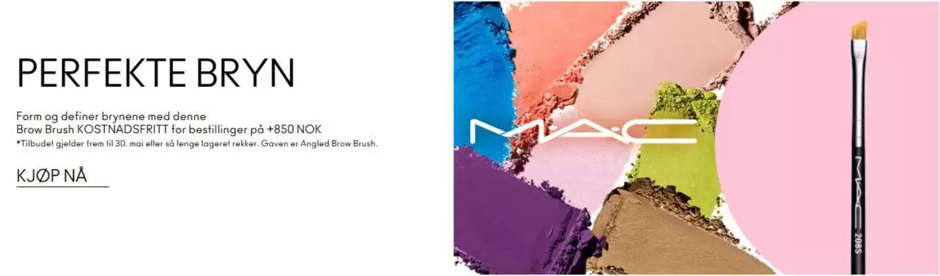 MAC Cosmetics Kundeavis (gyldig til 22-05)