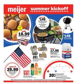 Meijer Weekly Ad week 21 Page 1