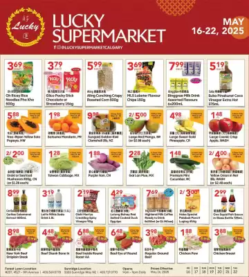 Lucky Supermarket flyer (valid until 23-05)