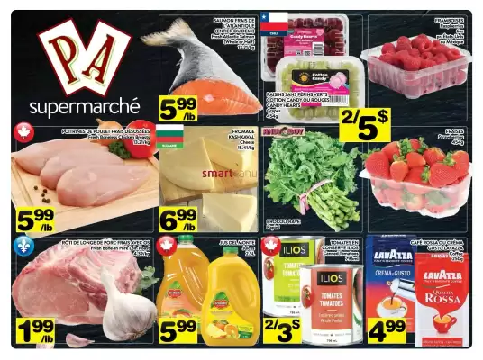 Supermarché PA flyer (valid until 25-05)