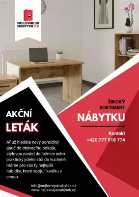 Nejlevnejsi nabytek leták