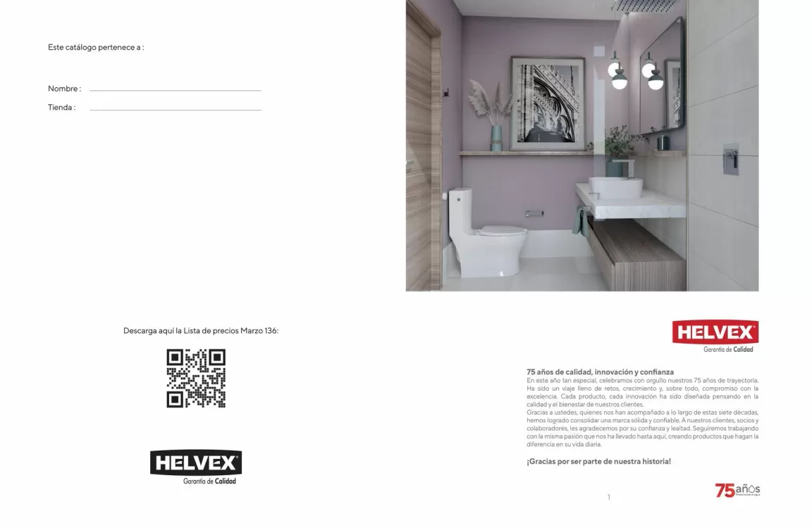 Catálogo Helvex (válido hasta 31-12)