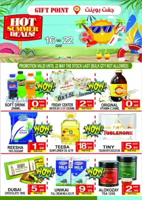 Gift Point catalogue (valid until 22-05)