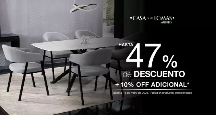 Catálogo Casa de las Lomas (válido hasta 18-05)