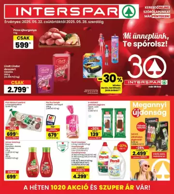 Interspar akciós újság