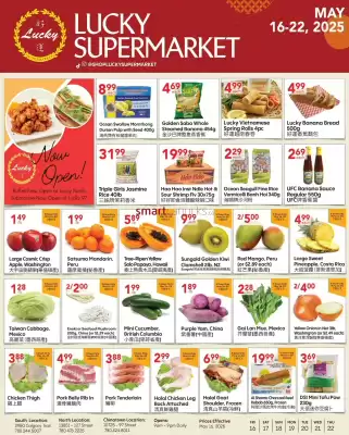 Lucky Supermarket flyer (valid until 22-05)