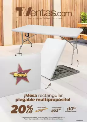Catálogo TVentas (válido hasta 31-05)