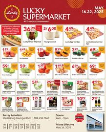Lucky Supermarket flyer week 20 Page 1