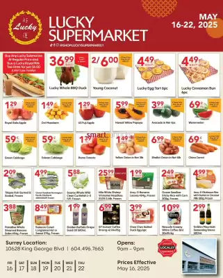 Lucky Supermarket flyer (valid until 22-05)