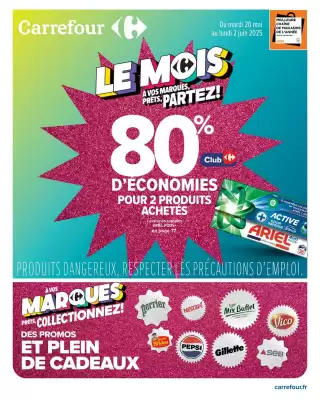 Catalogue Cora x Carrefour (valable jusqu'au 2-06)