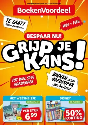 Boekenvoordeel folder (geldig t/m 25-05)