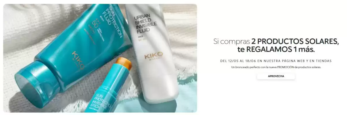 Folleto KIKO MILANO (válido hasta el 18-06)