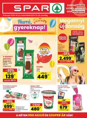 Spar akciós újság