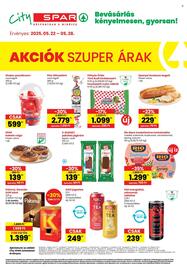 Spar akciós újság hét 21 Oldal 1