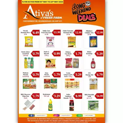 Atiya's Fresh Farm flyer (valid until 22-05)