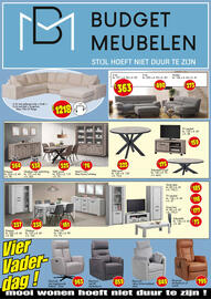 Budget Meubelen folder Pagina 1