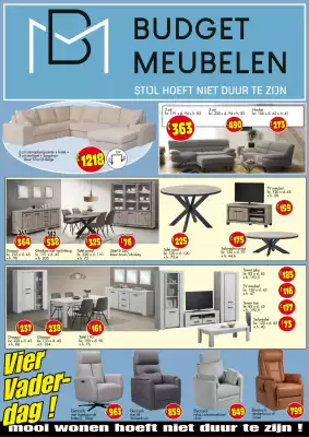 Budget Meubelen folder (geldig t/m 30-06)