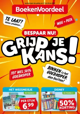 Boekenvoordeel folder