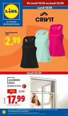 Catalogue Lidl (valable jusqu'au 22-05)