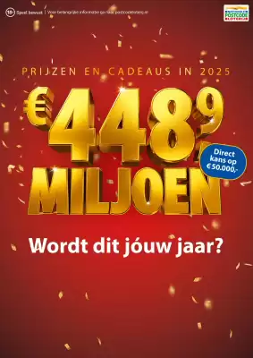 Nationale Postcode Loterij folder (geldig t/m 24-05)