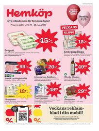Hemköp reklamblad vecka 21 Sida 1