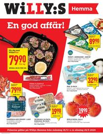 Willys Hemma reklamblad vecka 21 Sida 1