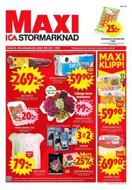 ICA Maxi reklamblad vecka 21 Sida 1