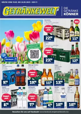 Getränkewelt Prospekt (gültig bis 24-05)