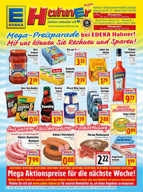 EDEKA Hahner Prospekt Seite 1