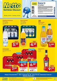 Netto Getränke Discount Prospekt woche 21 Seite 1