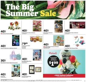 Michaels Weekly Ad week 21 Page 1
