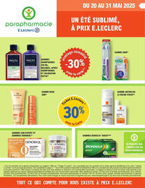 Catalogue E.Leclerc Parapharmacie page 1