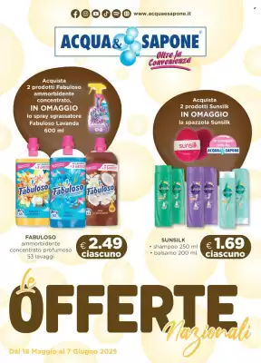 Volantino Acqua & Sapone
