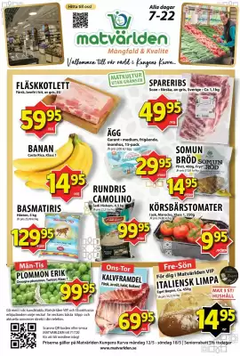 Matvärlden Tensta reklamblad
