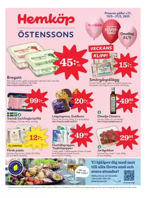 Östenssons reklamblad